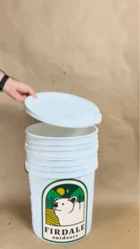 Video of portable sink being set up